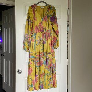 Beautiful Floral Midi Dress